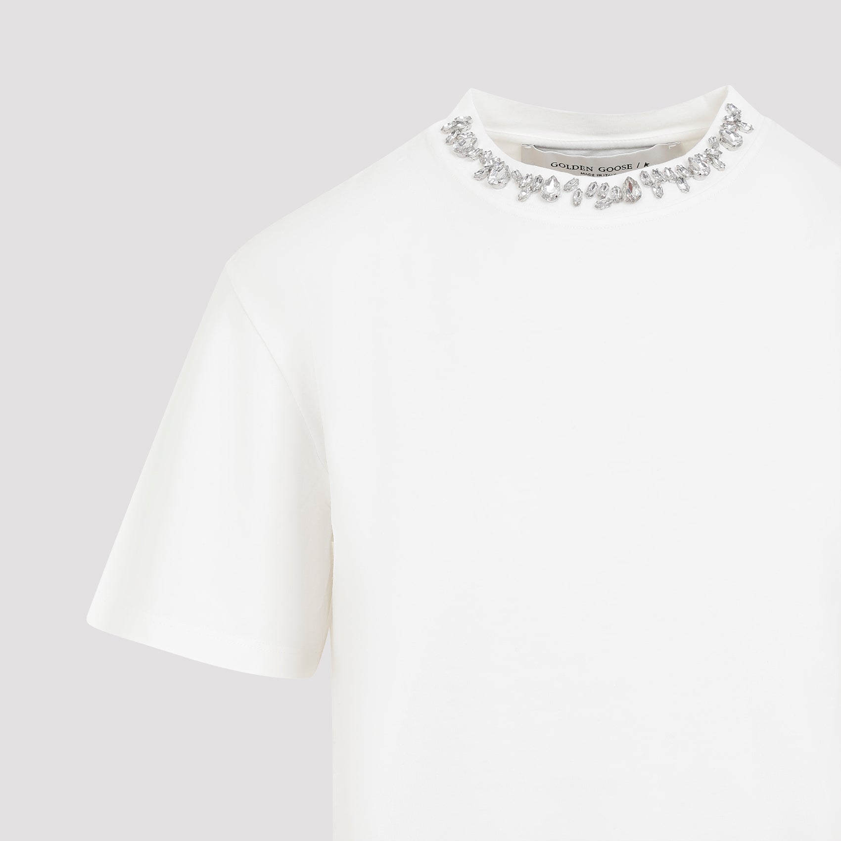 Golden Goose W Embroidery T-Shirt - WOMEN CLOTHING - Golden Goose - T.Luxy