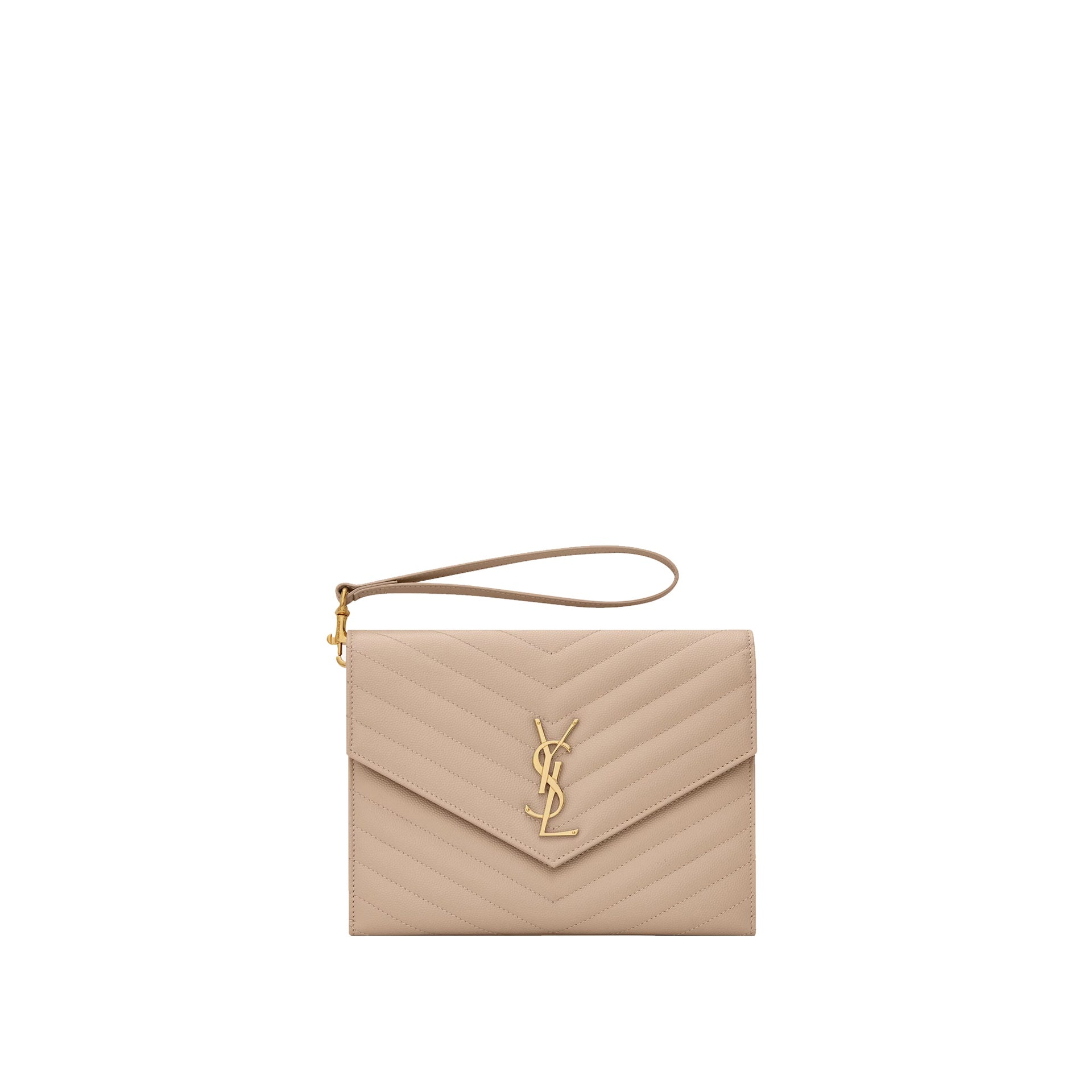 Saint Laurent Cassandre Matelassé Pouch