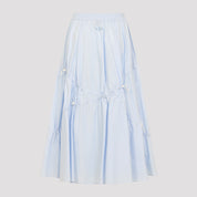 Moschino Midi skirts - Blue | afc5582f89186e2398558a5d1f95a03ed0aee183