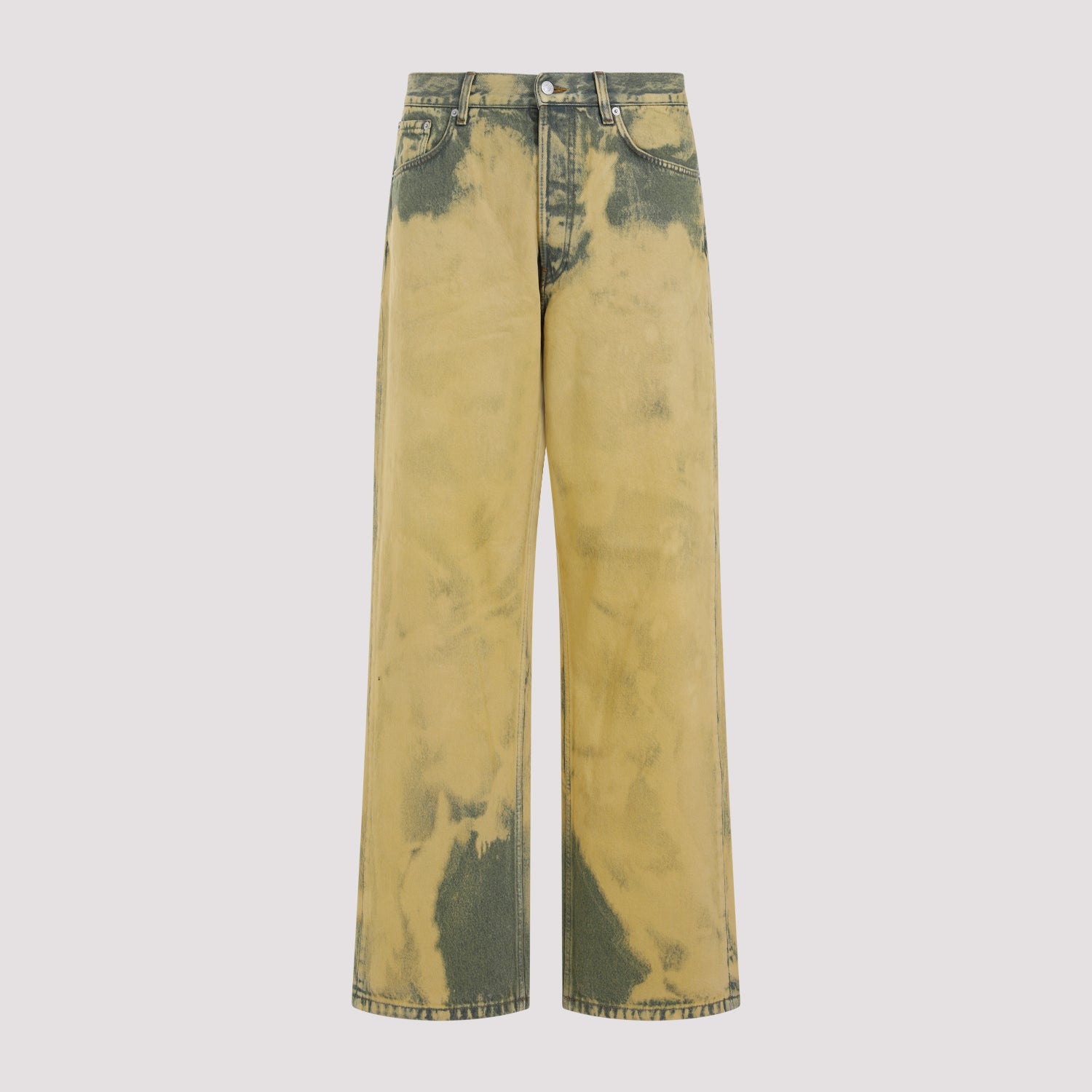 Dries Van Noten Regular & straight leg - Yellow & Orange | aeca897dceefa00014fe445ffa00faebed1629db