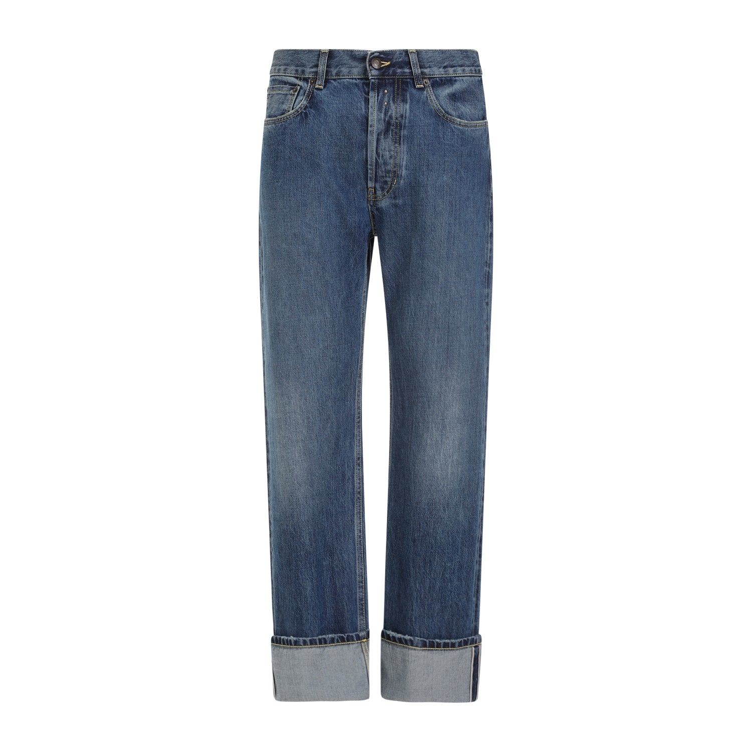 Alexander Mcqueen Turn Up Jeans - MEN CLOTHING - Alexander Mcqueen - T.Luxy
