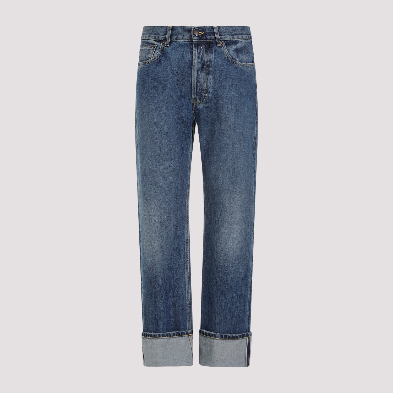 Alexander Mcqueen Turn Up Jeans - MEN CLOTHING - Alexander Mcqueen - T.Luxy