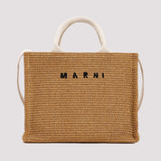 Marni Raffia East - West Tote Bag - WOMEN BAGS - Marni - T.Luxy