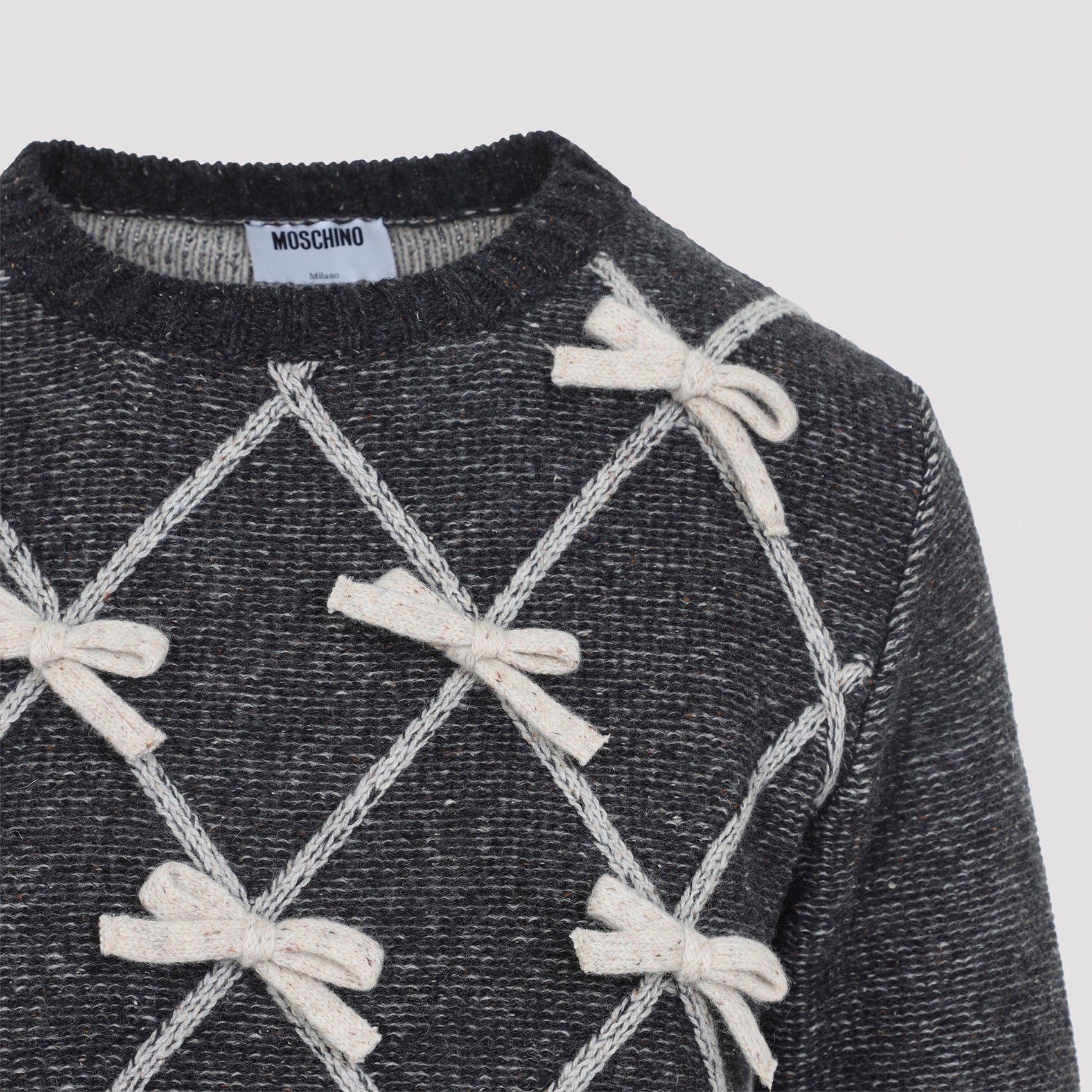 Moschino Pullover - Grey | 2753c263e5e8b2a55c80fabdefba07559655a54a