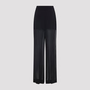 Alberta Ferretti Regular & straight leg - Black | 566503a8df9dee799e4633cd8e2ac2e65750946d