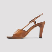 Miu Miu Sandals - Brown | f81b421fb1d1ad9aa782e7d1a58d09d8200bde6f