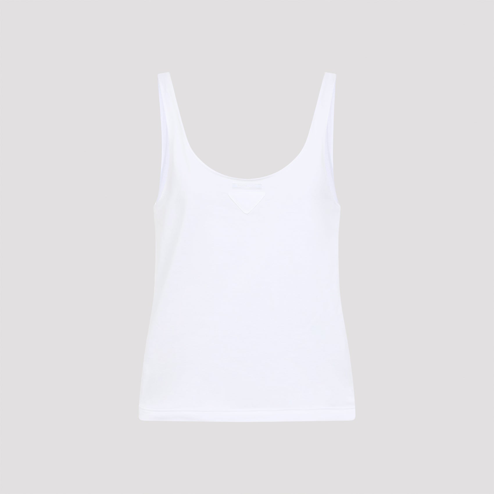 Prada Cotton Tank Top - WOMEN CLOTHING - Prada - T.Luxy
