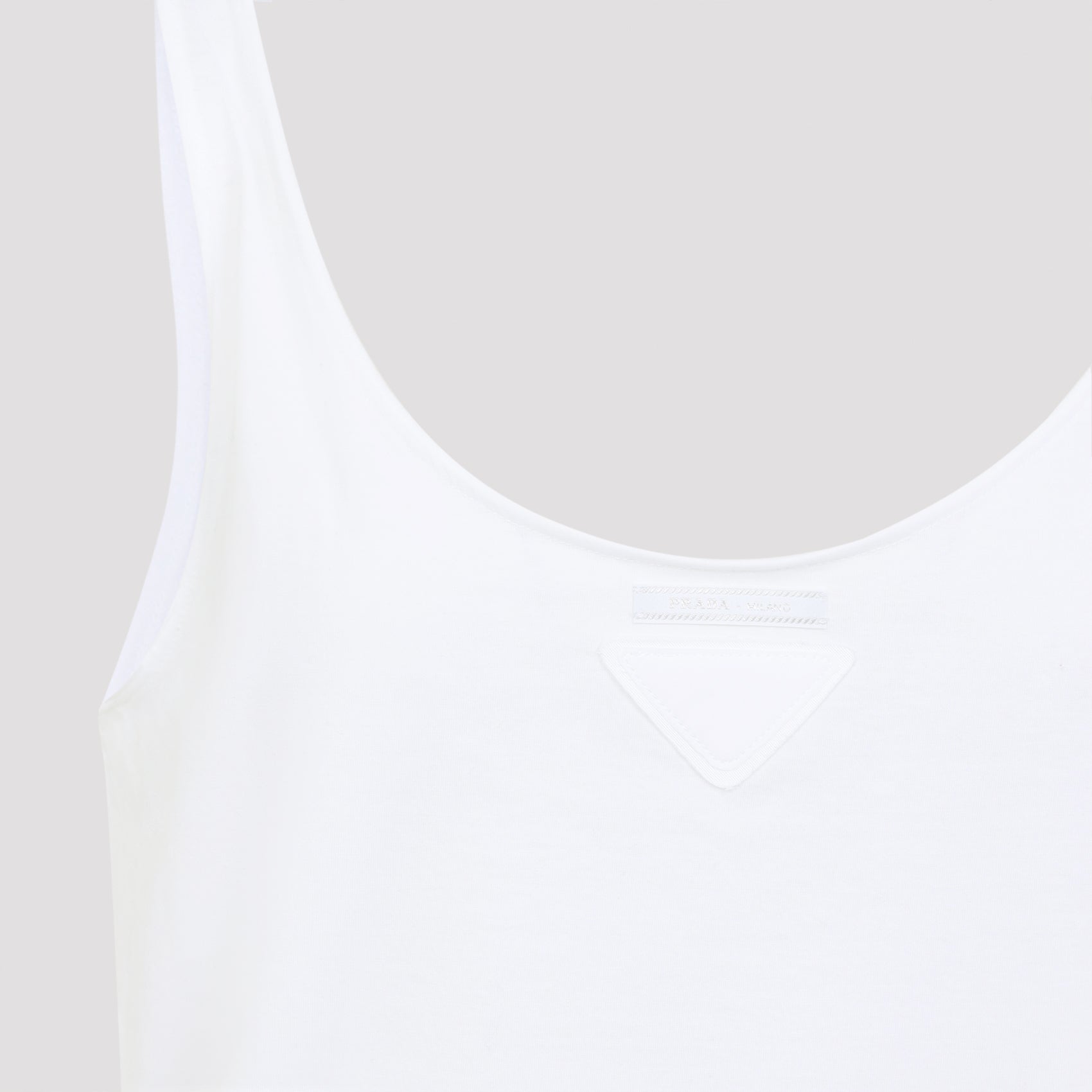 Prada Cotton Tank Top - WOMEN CLOTHING - Prada - T.Luxy