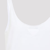 Prada Cotton Tank Top - WOMEN CLOTHING - Prada - T.Luxy
