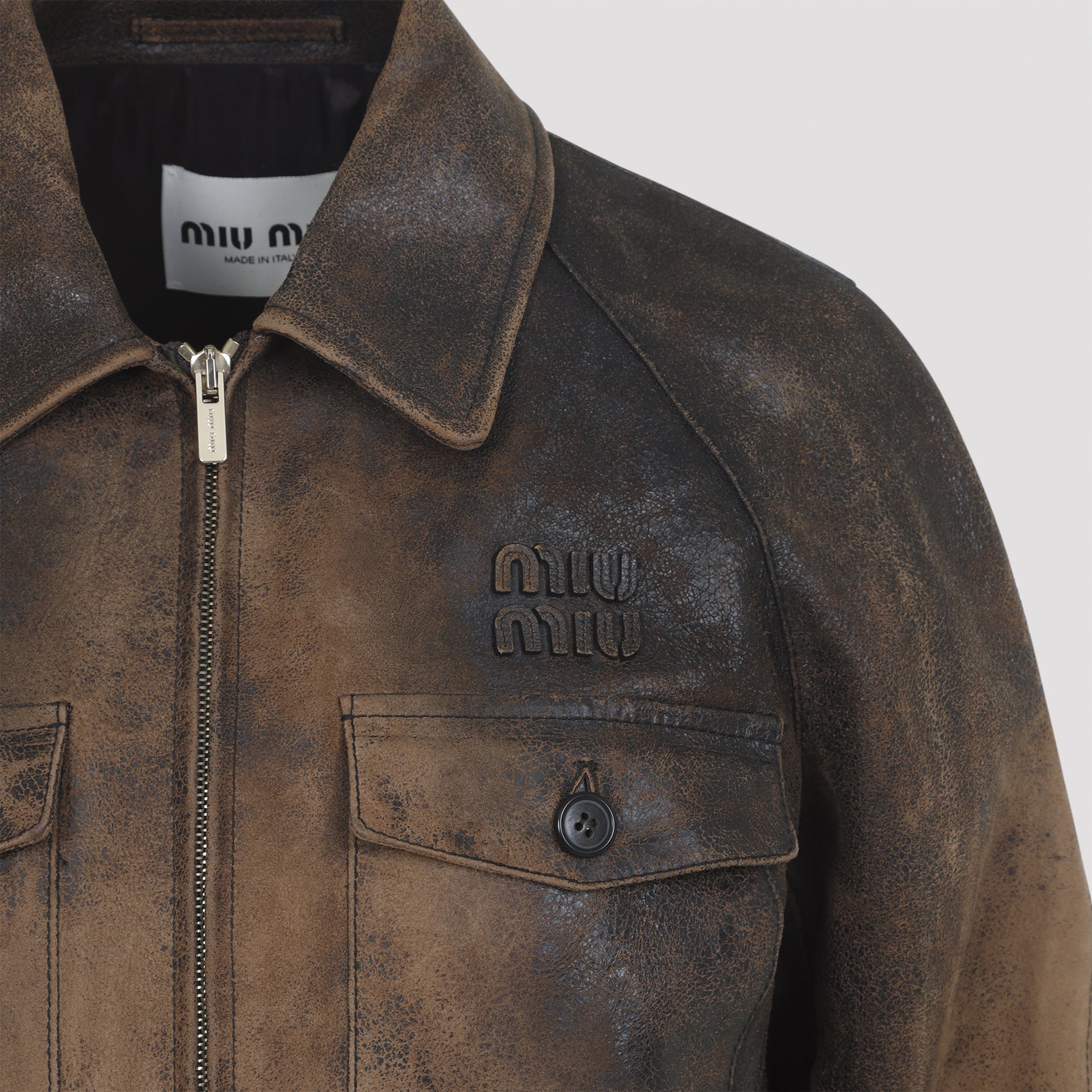Miu Miu Jackets - Brown | 12bcd417c1b6cae07fb6fb9eb87af9fef7211a46