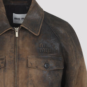 Miu Miu Jackets - Brown | 12bcd417c1b6cae07fb6fb9eb87af9fef7211a46