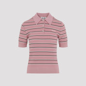 Miu Miu Polo - Pink & Purple | 0ab3ac90dcf25cd1551629e68e93bf66a1ba6127