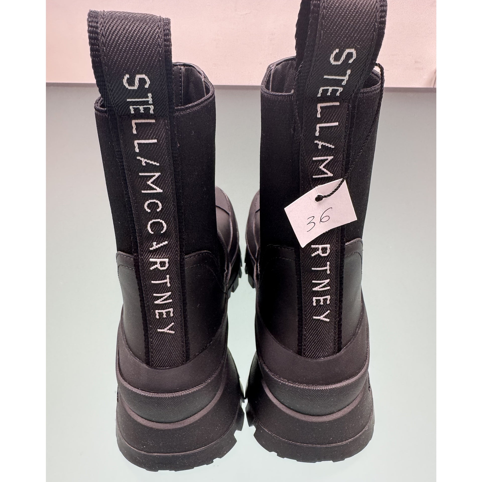 Stella McCartney Trace Eco Alter Mat Ankle Boots – Tluxy New