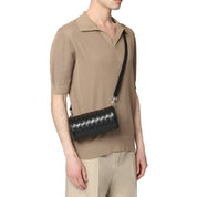 Bottega Veneta Barrell Mini Intrecciato Leather Bag - MEN BAG - BOTTEGA VENETA - T.Luxy