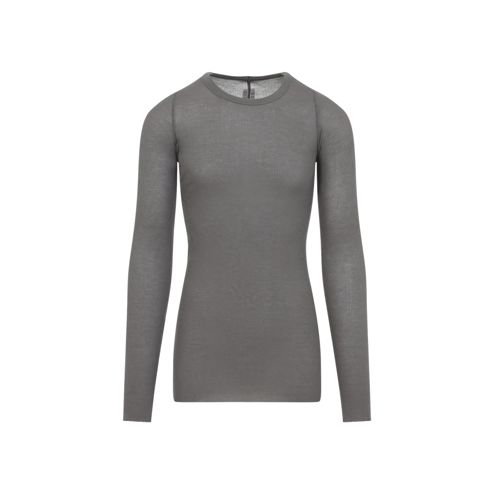 Rick Owens Rib Ls T-Shirt - MEN CLOTHING - Rick Owens - T.Luxy