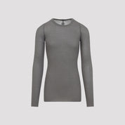 Rick Owens Rib Ls T-Shirt - MEN CLOTHING - Rick Owens - T.Luxy