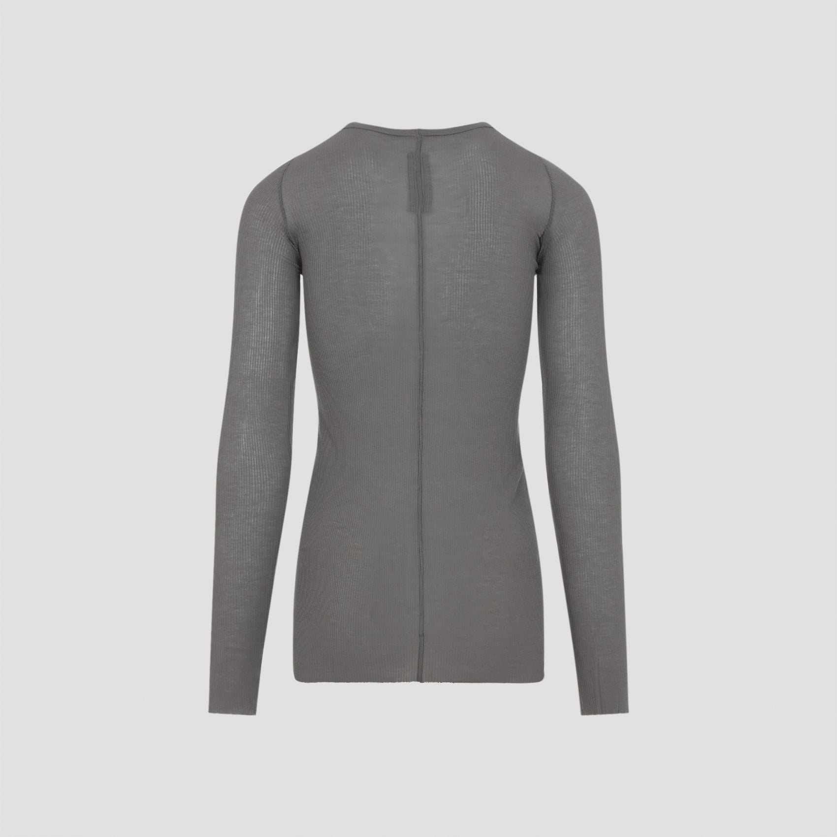 Rick Owens Rib Ls T-Shirt - MEN CLOTHING - Rick Owens - T.Luxy