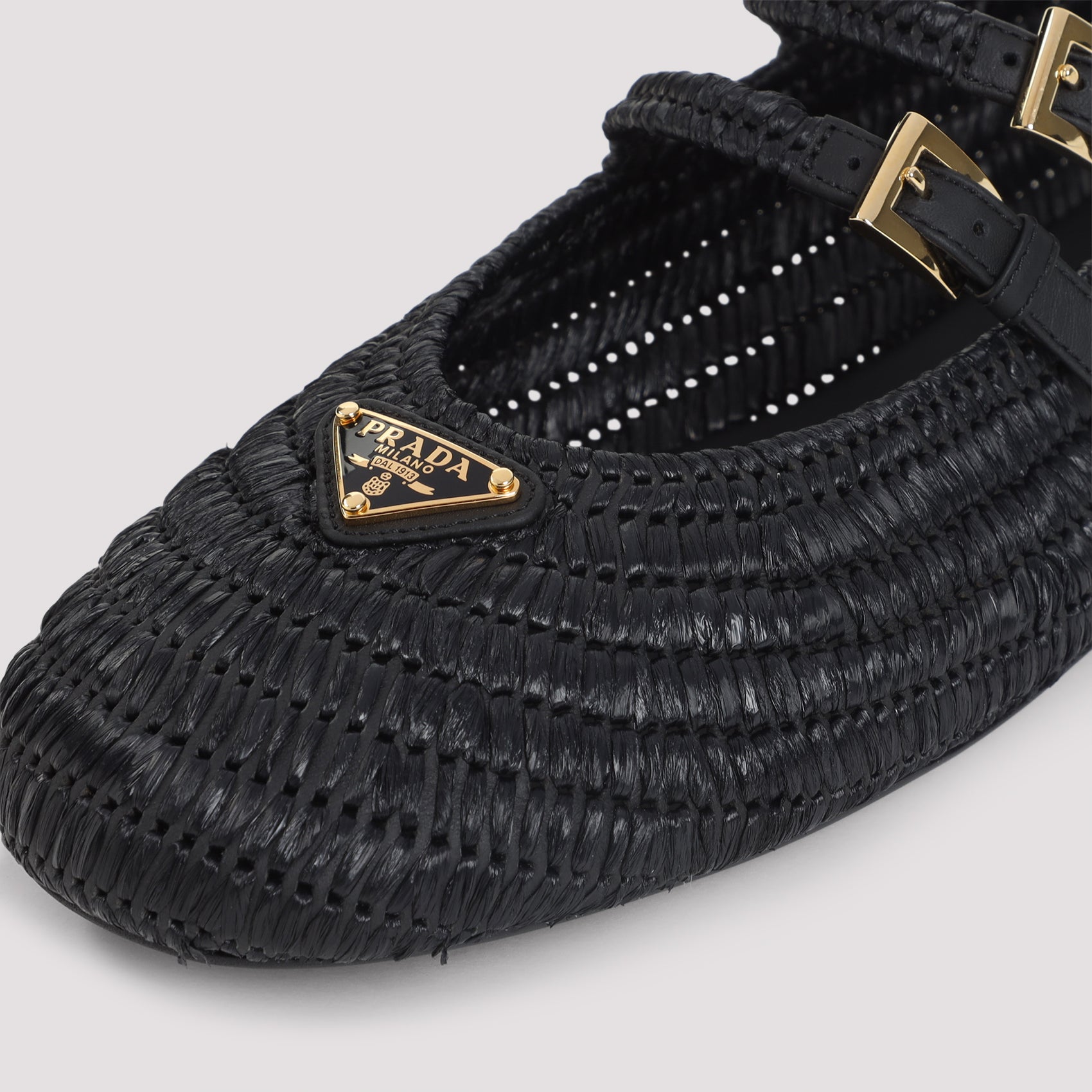Prada Ballerinas - Black | b1d25377032a8c195536593ad7e7de7110635811