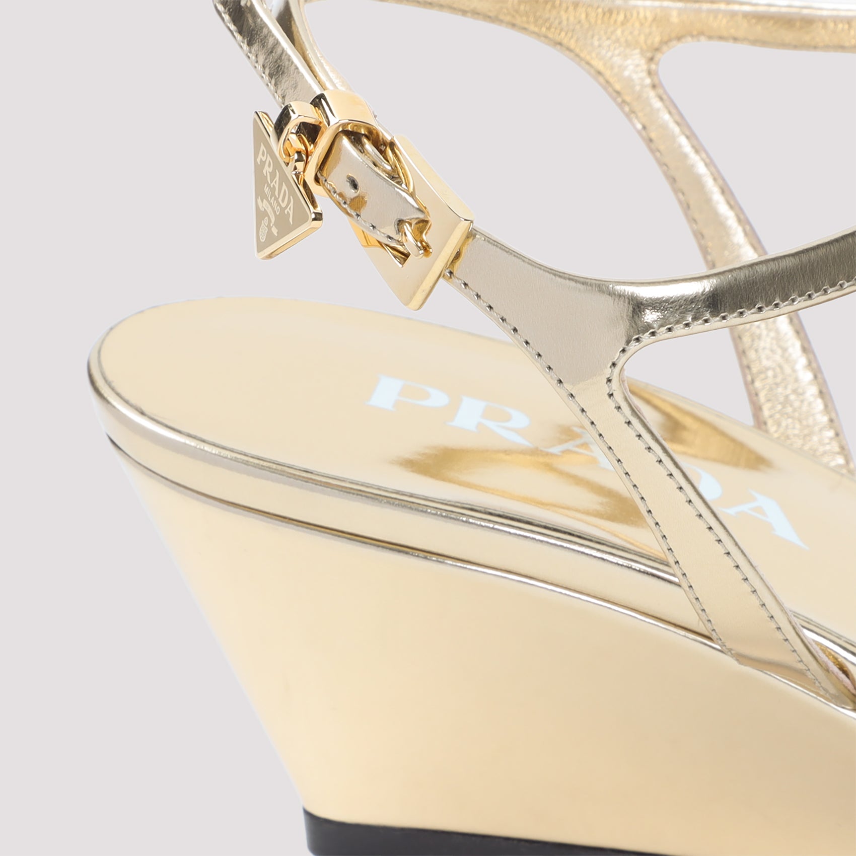 Prada Sandals - Metallic | 70a7de6254f69b56cb840c2858688df62bc81229