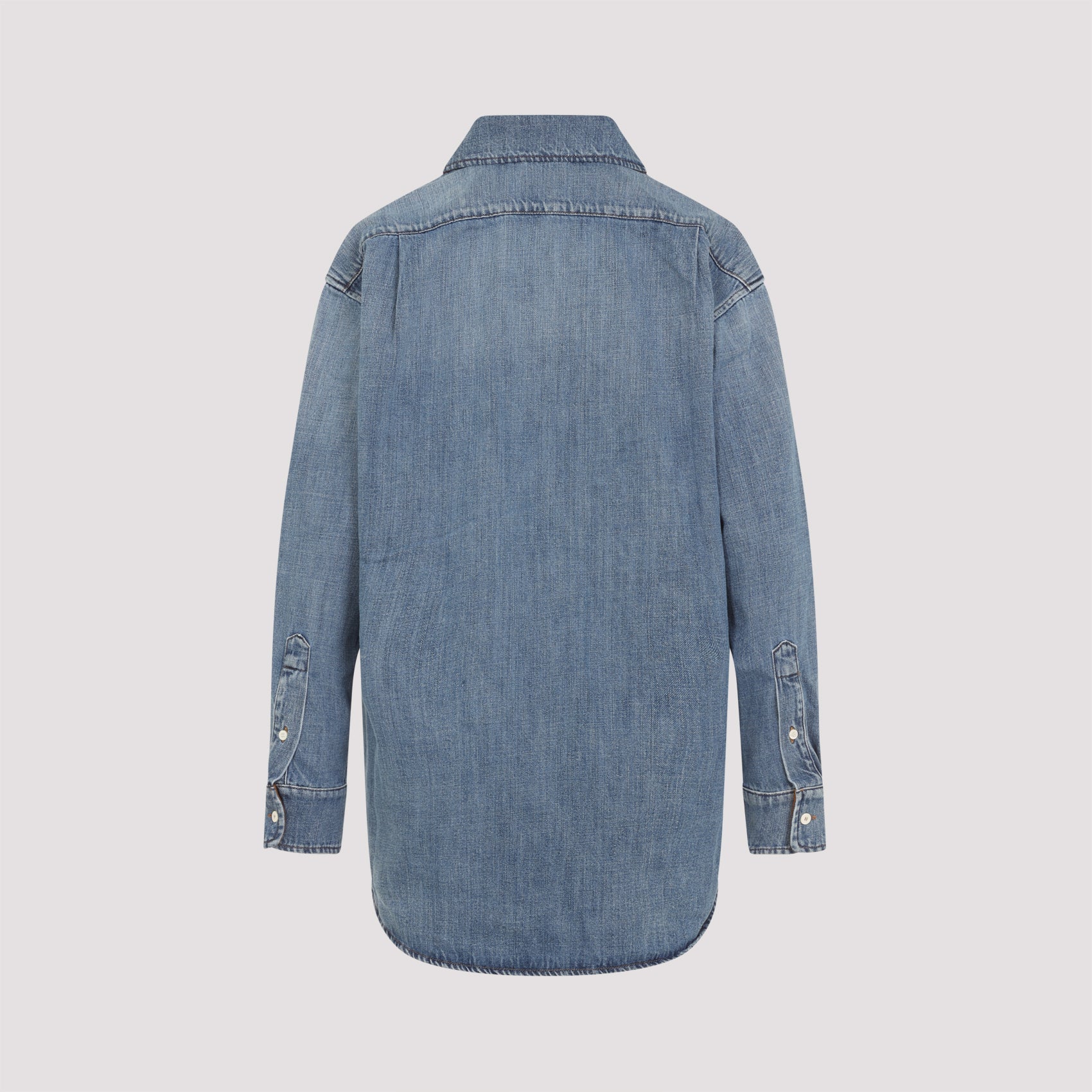 Miu Miu Shirts - Blue | 8d9d4e3adc6069cb3e400690f85ebf385bf3236e