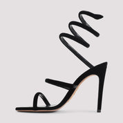 Rene` Caovilla Sandals - Black | 1aeb93cd39ea15e877672a7aa28b4d1fcaa9b2ac