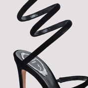 Rene` Caovilla Sandals - Black | 7f6b8f30733e287e73d02f0817292765b0fc4f06