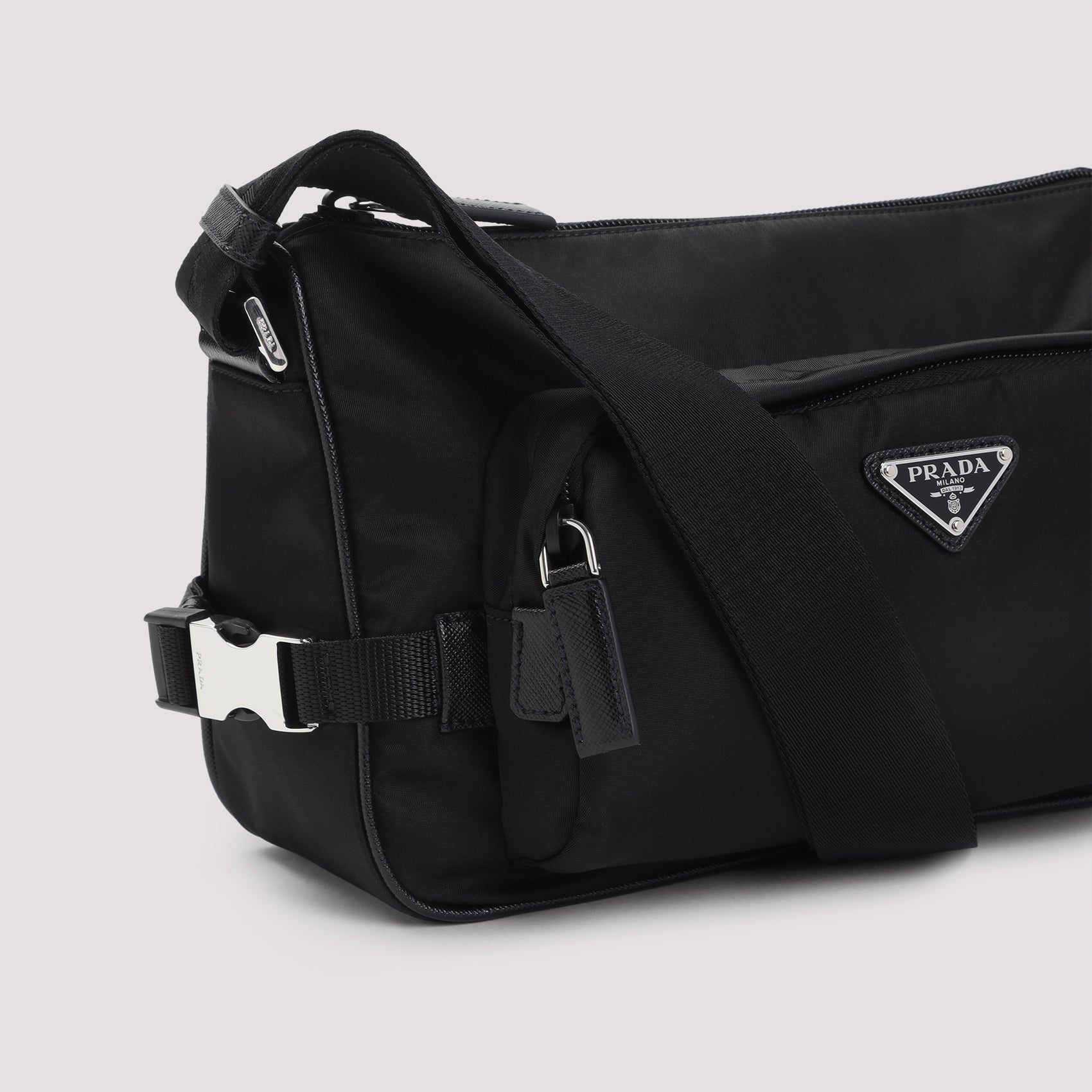 Prada Re - Nylon And Leather Shoulder Bag - MEN BAGS - Prada - T.Luxy