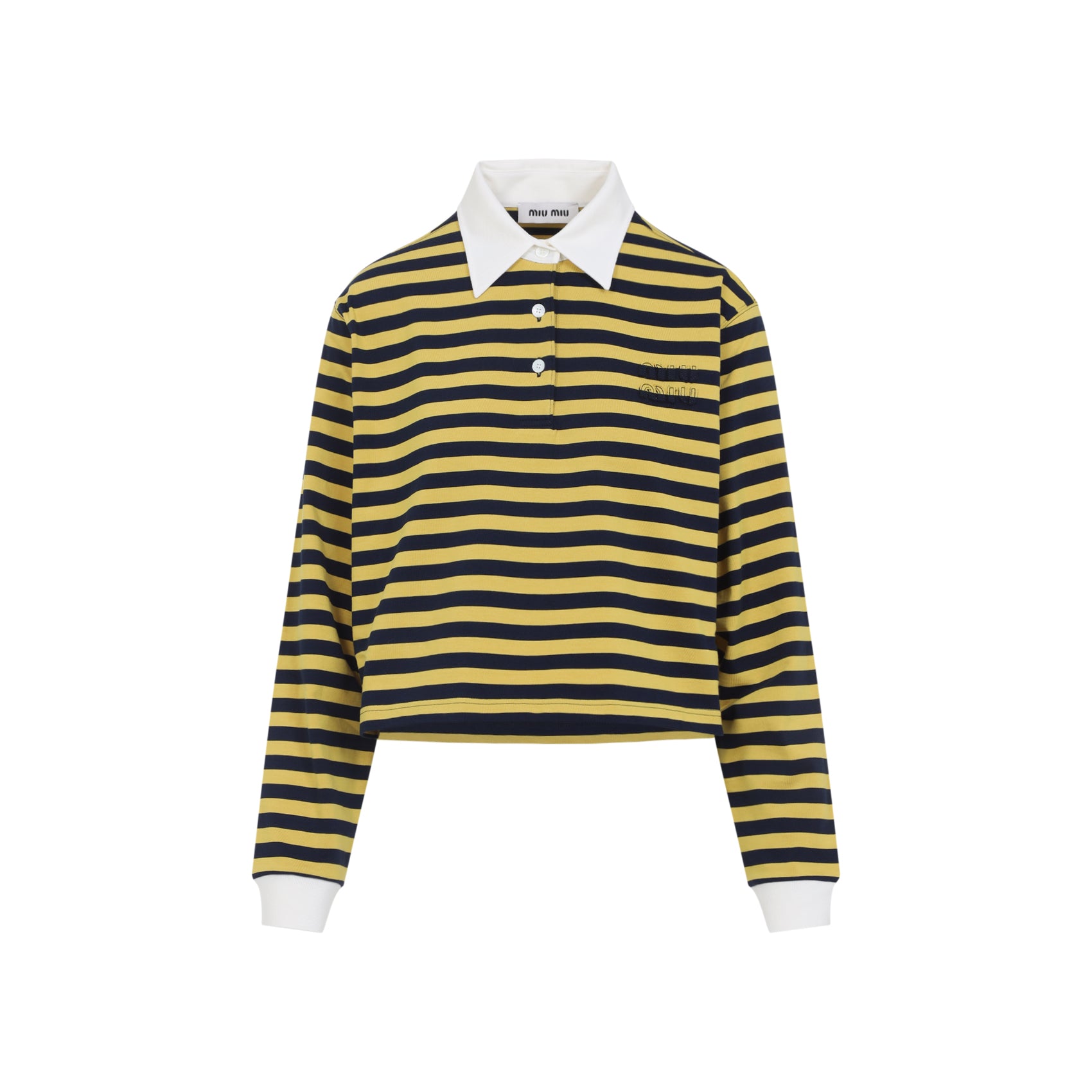 Miu Miu Cotton Polo - WOMEN CLOTHING - Miu Miu - T.Luxy
