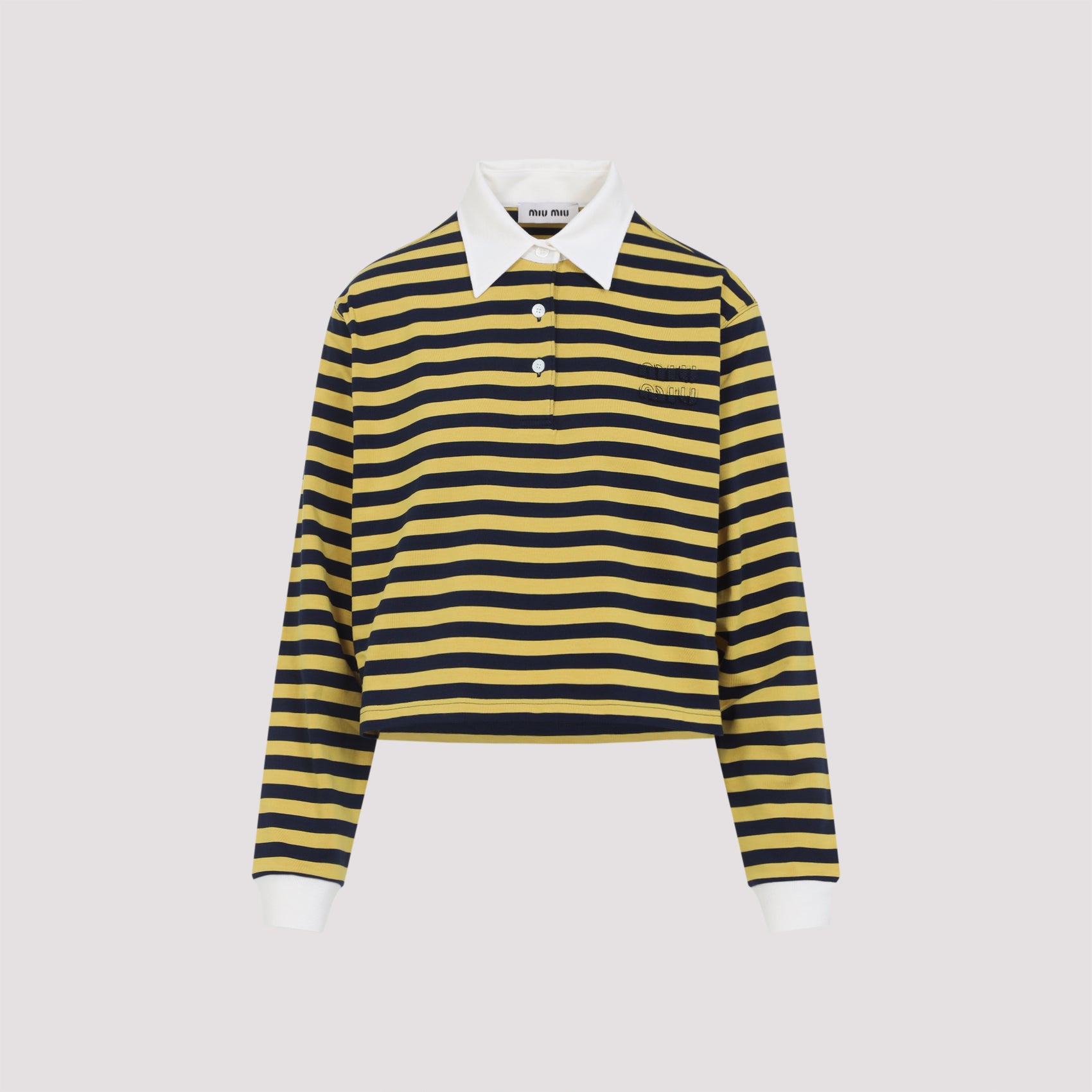 Miu Miu Cotton Polo - WOMEN CLOTHING - Miu Miu - T.Luxy
