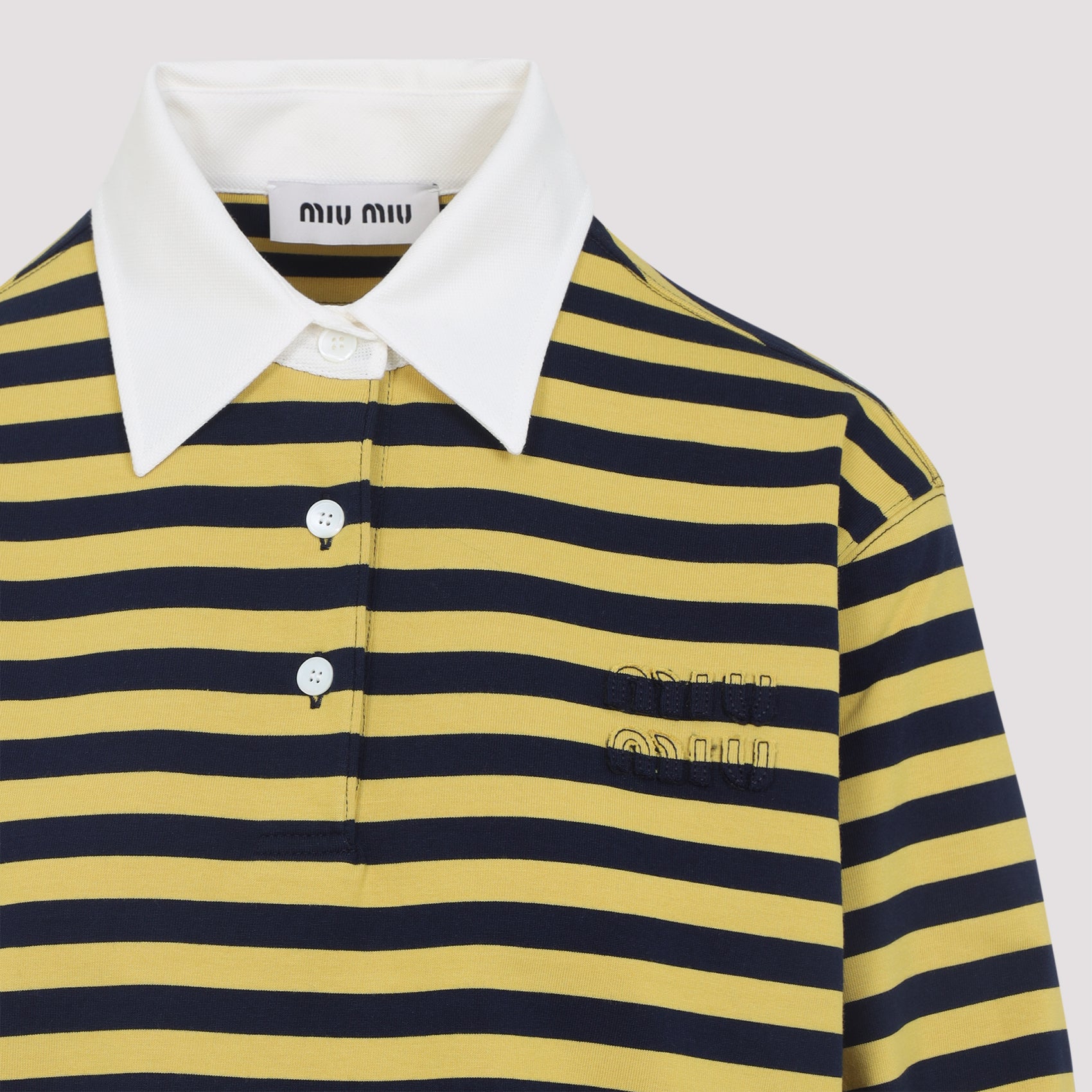 Miu Miu Cotton Polo - WOMEN CLOTHING - Miu Miu - T.Luxy