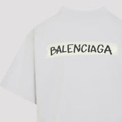 Balenciaga Medium Fit T-Shirt - WOMEN CLOTHING - Balenciaga - T.Luxy