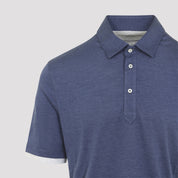 Brunello Cucinelli Silk Polo - MEN CLOTHING - Brunello Cucinelli - T.Luxy