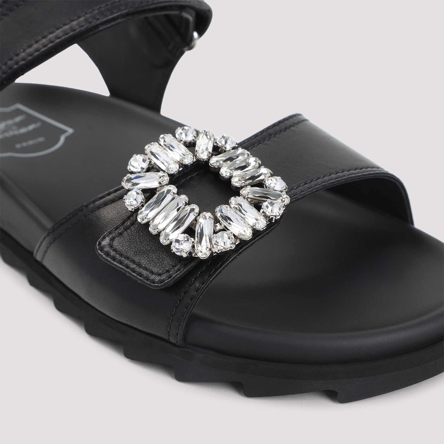 Roger Vivier Sandals - Black | b459b71c14506f909f41f2e79beba6312607e3f8