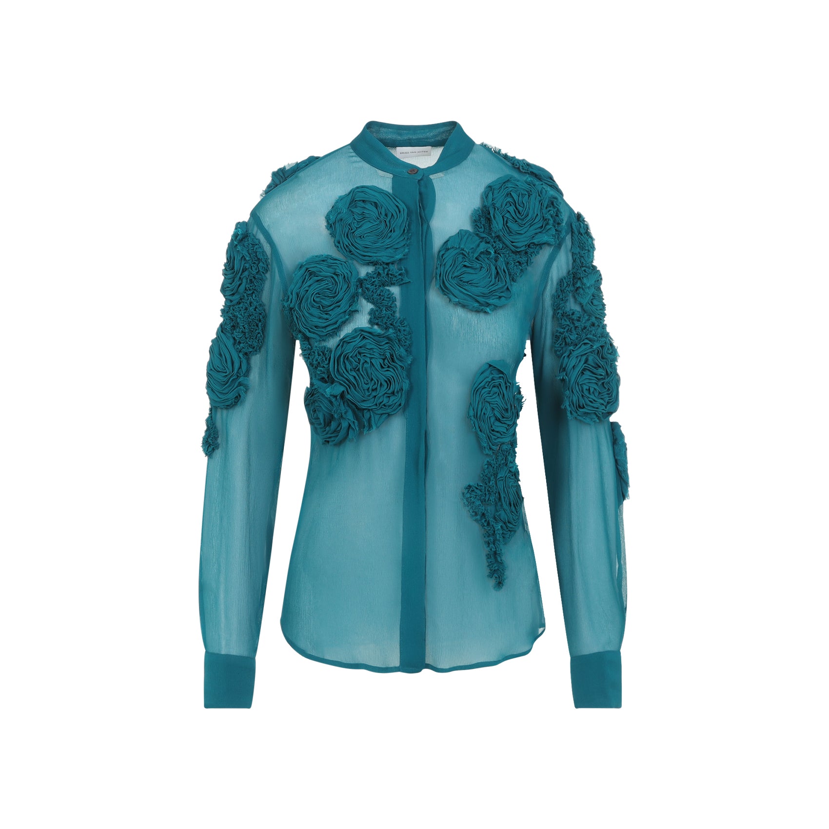 Dries Van Noten Blouse - Green | baef0954e6fde8293bf113b0f852c19d75b42d09