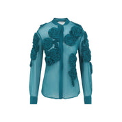 Dries Van Noten Blouse - Green | baef0954e6fde8293bf113b0f852c19d75b42d09