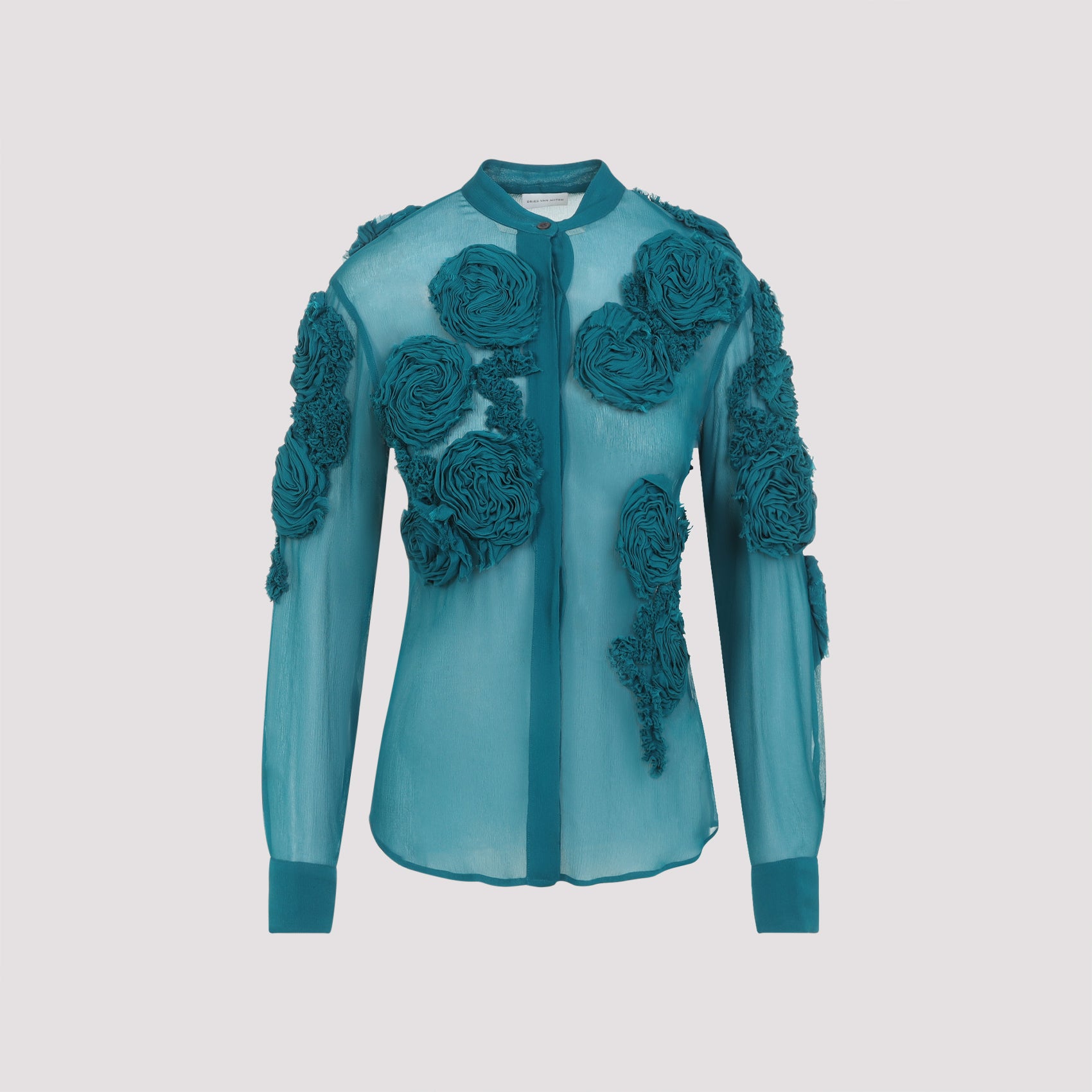 Dries Van Noten Blouse - Green | 823b705838f8d9d13edbace459fee8a2566ec114