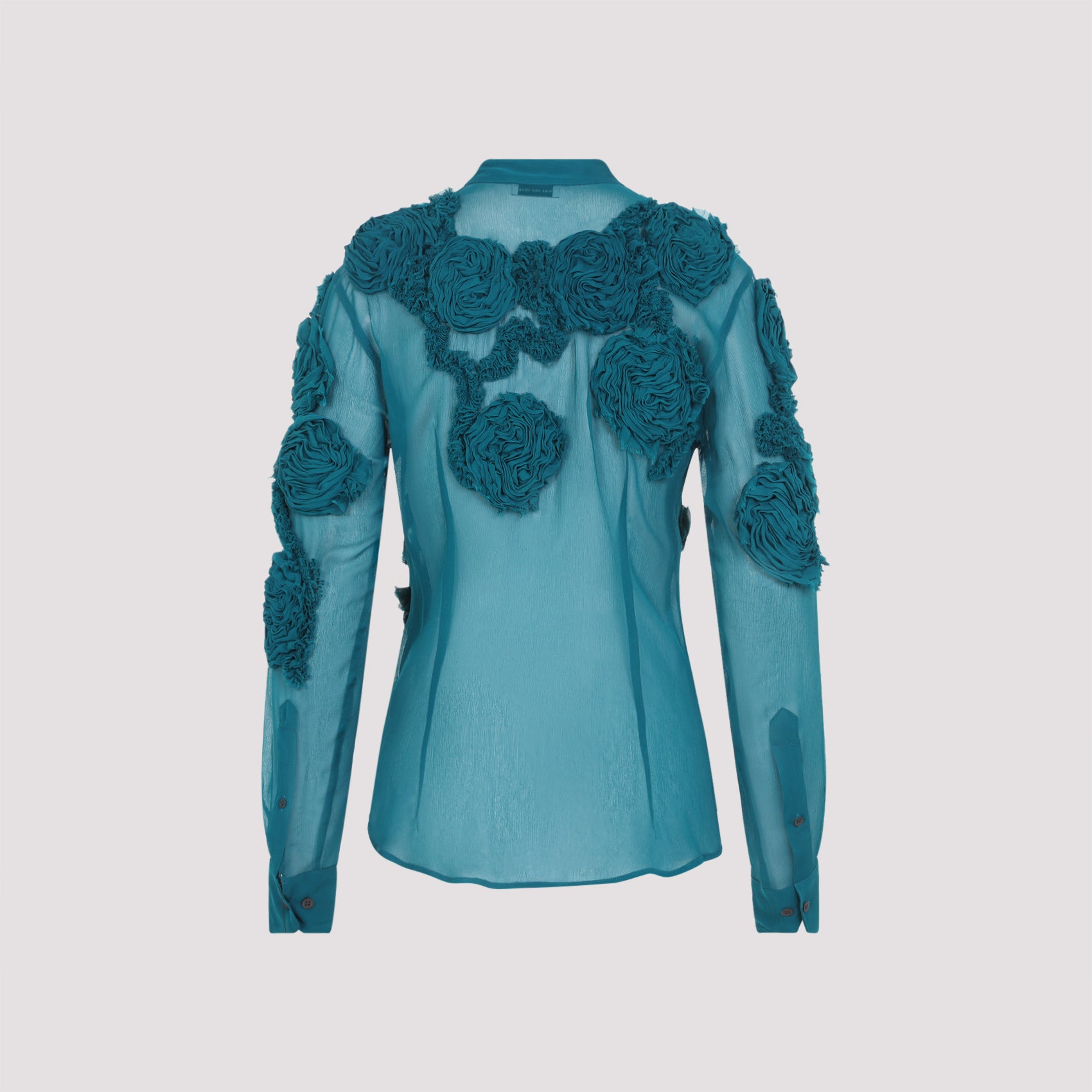Dries Van Noten Blouse - Green | 580ef53b41becf9fe2e5a7df8d43727ee318e886