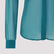 Dries Van Noten Blouse - Green | 5d9b3d6bb005d5c1173fa9866361128a51ea4fb1
