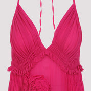 Dries Van Noten Midi dresses - Pink & Purple | a4f325bf8311a8cb54a347fa0b51a2a5d2f47e8f