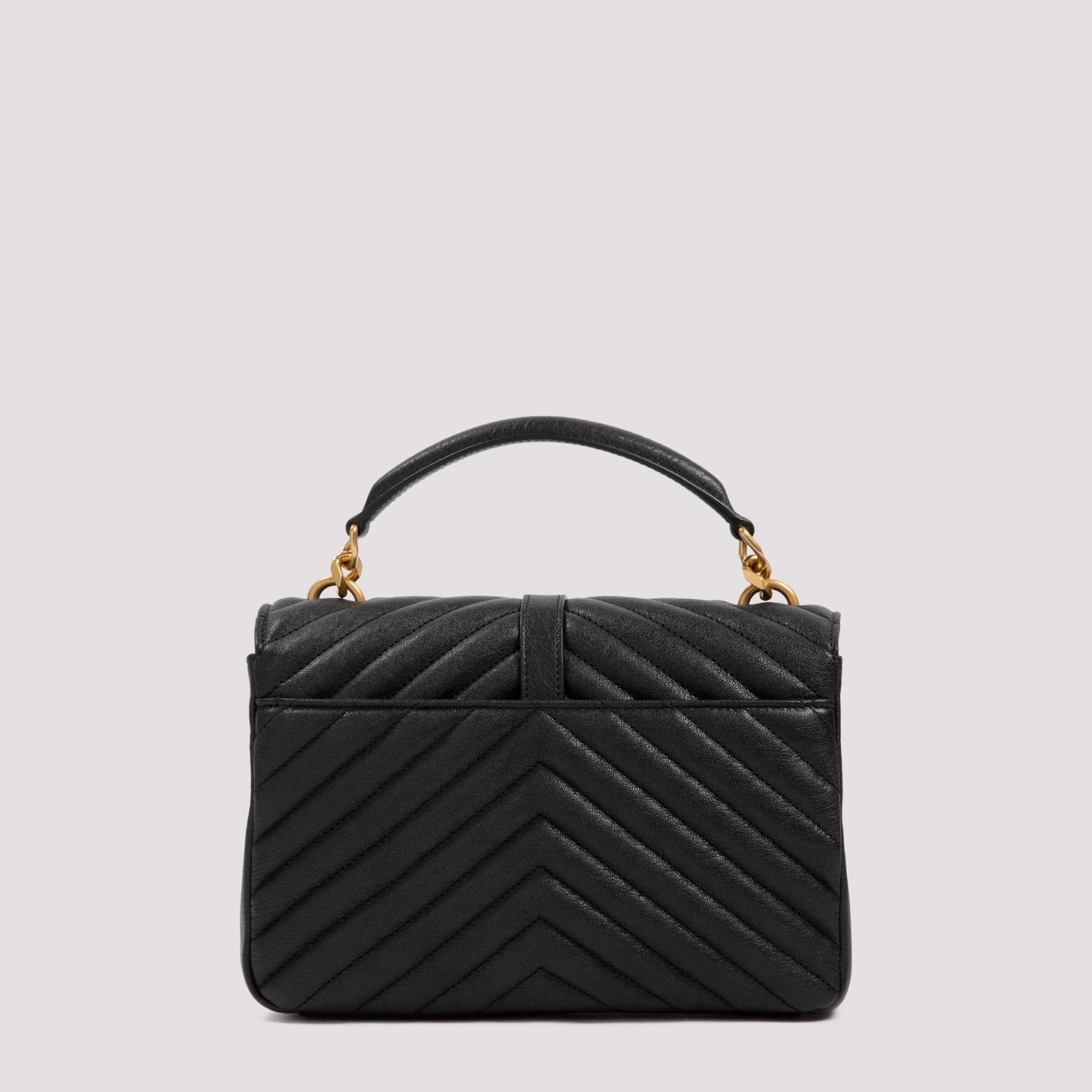 Saint Laurent College Bag In Matelassé Leather - WOMEN BAGS - Saint Laurent - T.Luxy