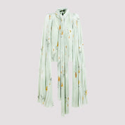 Balenciaga Blouse - Green | 64920feb21c07de08b594af8653727f912369fb3
