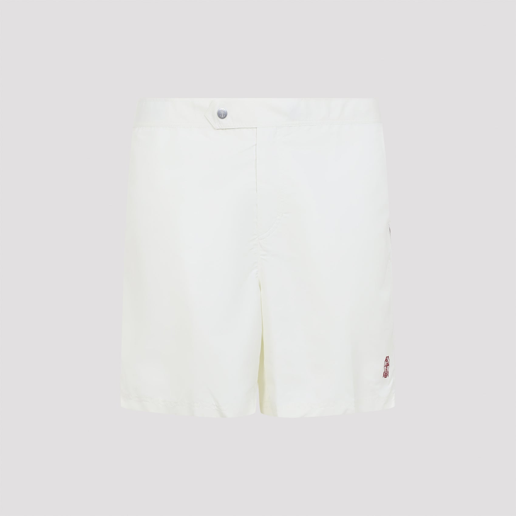Brunello Cucinelli Embroidered Buttoned Swim Shorts - MEN CLOTHING - Brunello Cucinelli - T.Luxy