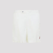 Brunello Cucinelli Embroidered Buttoned Swim Shorts - MEN CLOTHING - Brunello Cucinelli - T.Luxy
