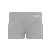 Miu Miu Shorts - Grey | 6f13bc2236c3b5c59c18af47f0d72bff548a007e