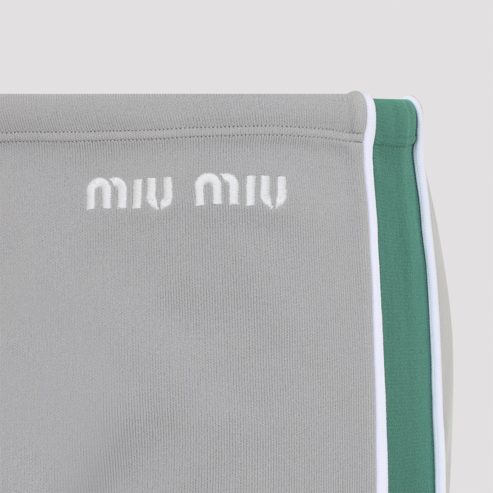 Miu Miu Shorts - Grey | 74d15627347b45251af68d065db844322fb56c5e
