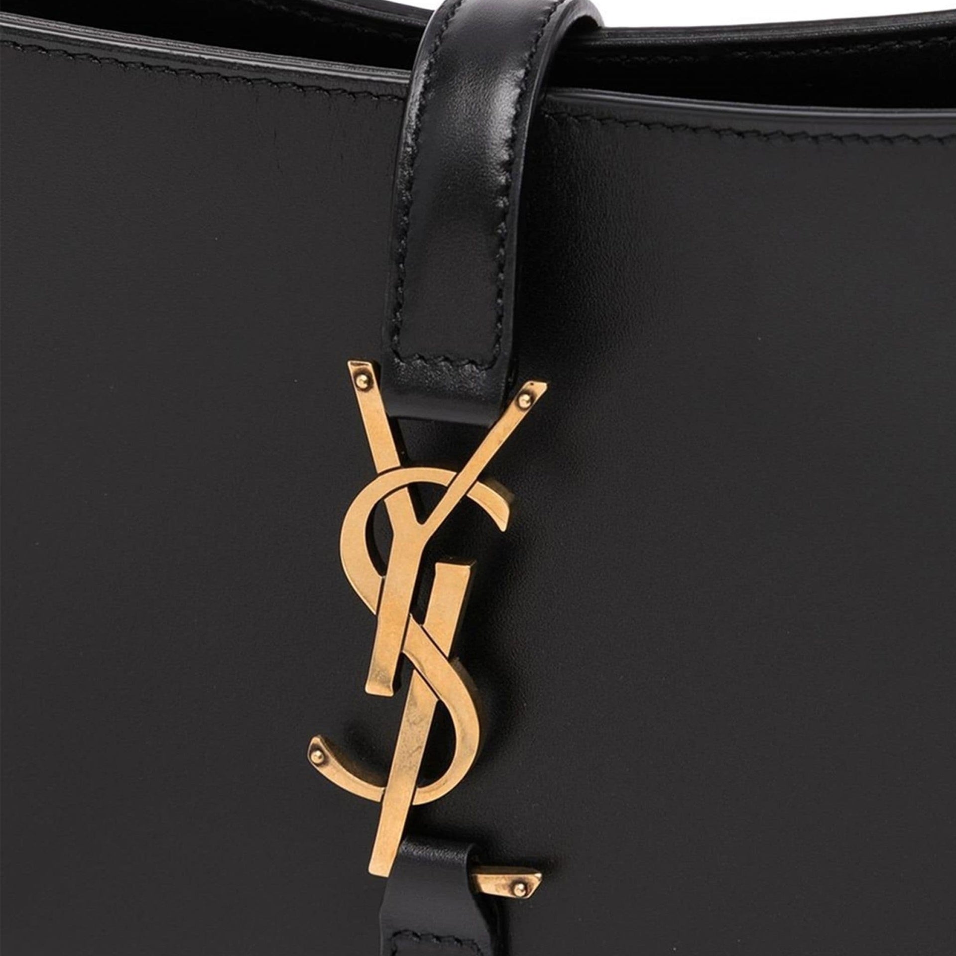Saint Laurent Le 5 à 7 Hobo Leather Bag - WOMEN BAGS - SAINT LAURENT - T.Luxy