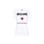 Moschino Couture In Love We Trust T-Shirt - WOMEN CLOTHING - MOSCHINO COUTURE - T.Luxy