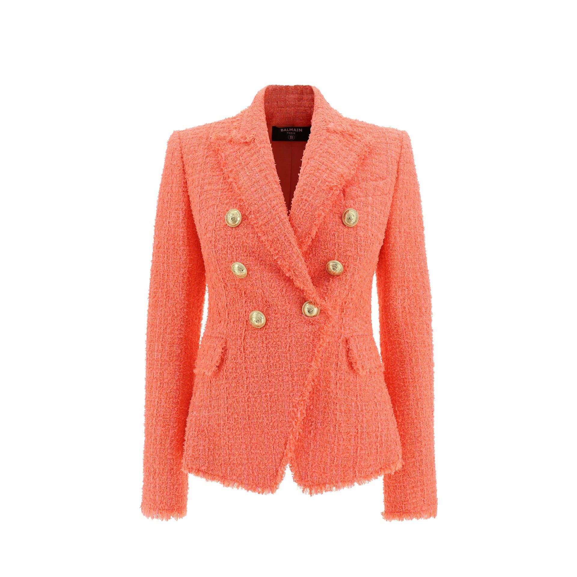 Balmain Double - Breasted Blazer - WOMEN CLOTHING - BALMAIN - Tluxy New