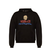 Versace Logo Hooded Sweatshirt