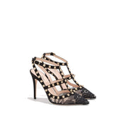 Valentino Garavani Rockstud Suede Pumps - WOMEN SHOES - VALENTINO GARAVANI - T.Luxy